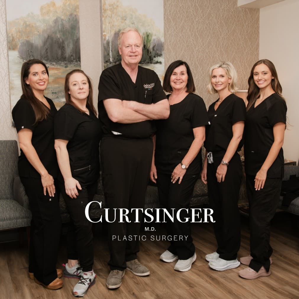 Dr. Curtsinger and his team